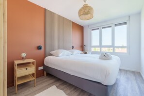Iron/ironing board, free WiFi, bed sheets - La Parenthèse Thermale - Appt avec parking privé (Nancy)