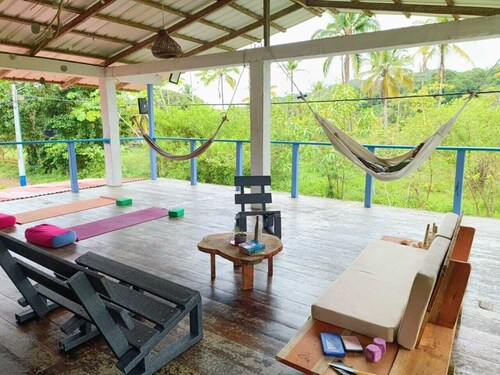Oceanfront Jungle Retreat House in Bahia Solano | Yoga Shala & Beach Access
