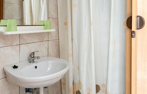 Shower, hair dryer - 1 bedroom cozy apartment in Rab Sup.Draga (Rab Sup.Draga)