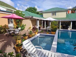 Pool - Cozy, convenient and secured studio-Located Almond Grove Cole bay. (Cole Bay)