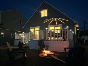 Terrace/patio - Waterfront 4BR Lagoon Home w/ Private Dock (Lacey Township)