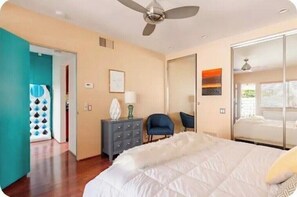 1 bedroom, iron/ironing board, free WiFi, bed sheets