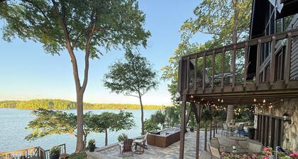Main Channel Point Lot Lakefront Retreat - Sweeping Views, Private Dock + Lift