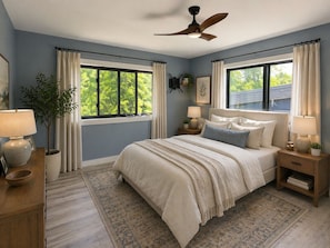 1 bedroom, desk, iron/ironing board, free WiFi - New Build Home / Douglas Lake Access / Smoky Mtn Views / Hot Tub / Fire Pit (Dandridge)