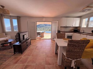 Interior - Wonderful apartment with private poo and sea-view (Dénia)