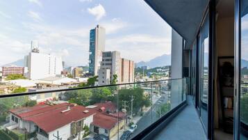 Suite Deluxe, vista a la ciudad | Vista del balcón