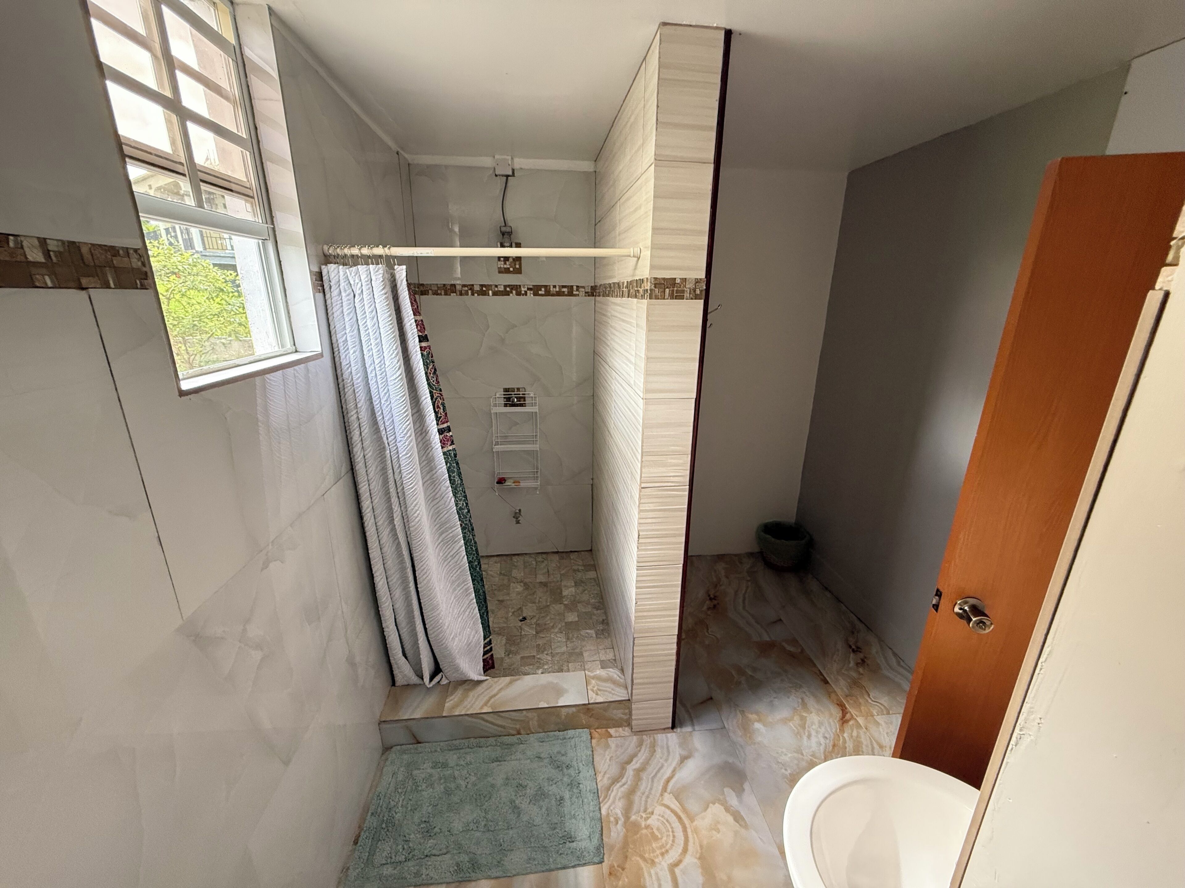 Towels, soap, toilet paper