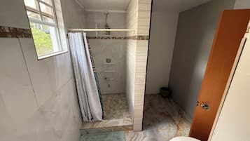 Towels, soap, toilet paper