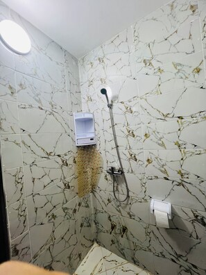 Handdoeken, zeep, toiletpapier