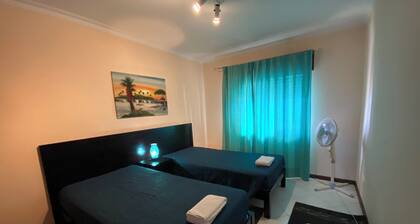 2-bedroom Quarteira apartment near the beach.
