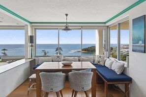Dining - Stunning Manly Views | 3BR Coastal Apartment (Manly)