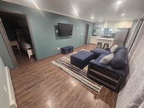 Living area - PolskaRican Suite (Lake Ronkonkoma)