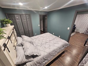 Iron/ironing board, WiFi, bed sheets - PolskaRican Suite (Lake Ronkonkoma)