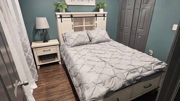 1 chambre, fer et planche à repasser, Wi-Fi, draps fournis