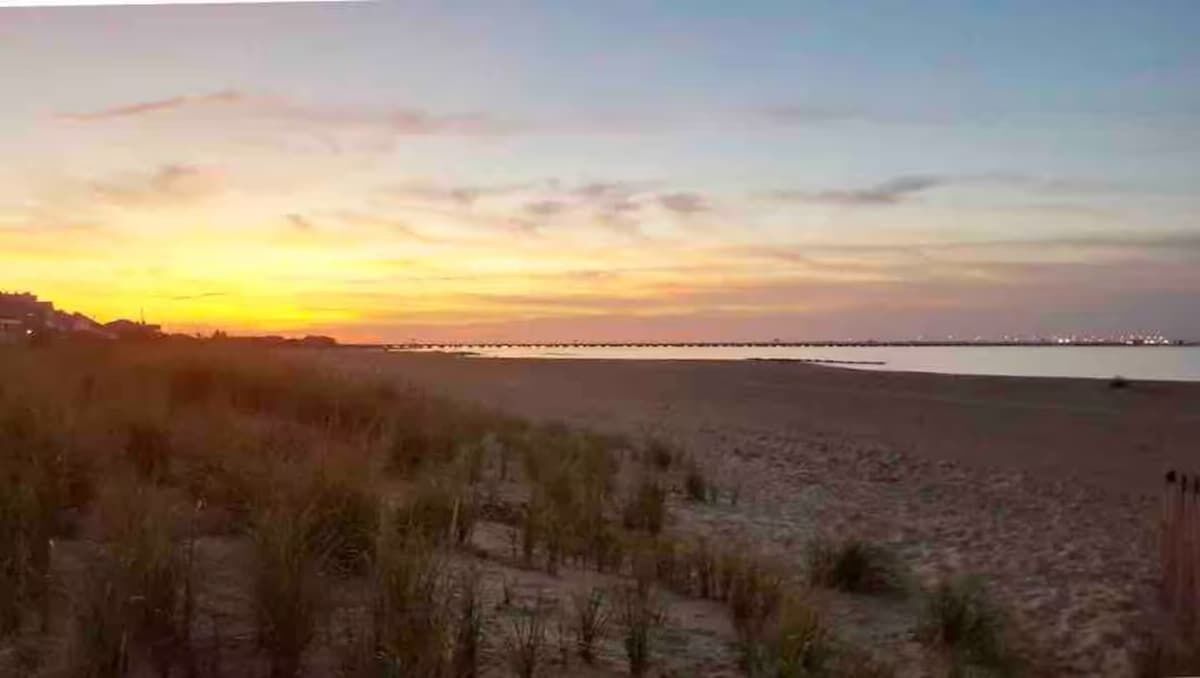 Tæt på stranden