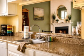 Fridge, microwave, oven, stovetop - Beach Condo 3BR | Deck | Family Friendly (Norfolk)