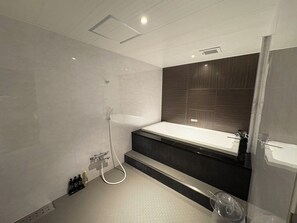 標準雙人房 | 浴室 | 淋浴/浴缸二合一、免費盥洗用品、吹風機、毛巾