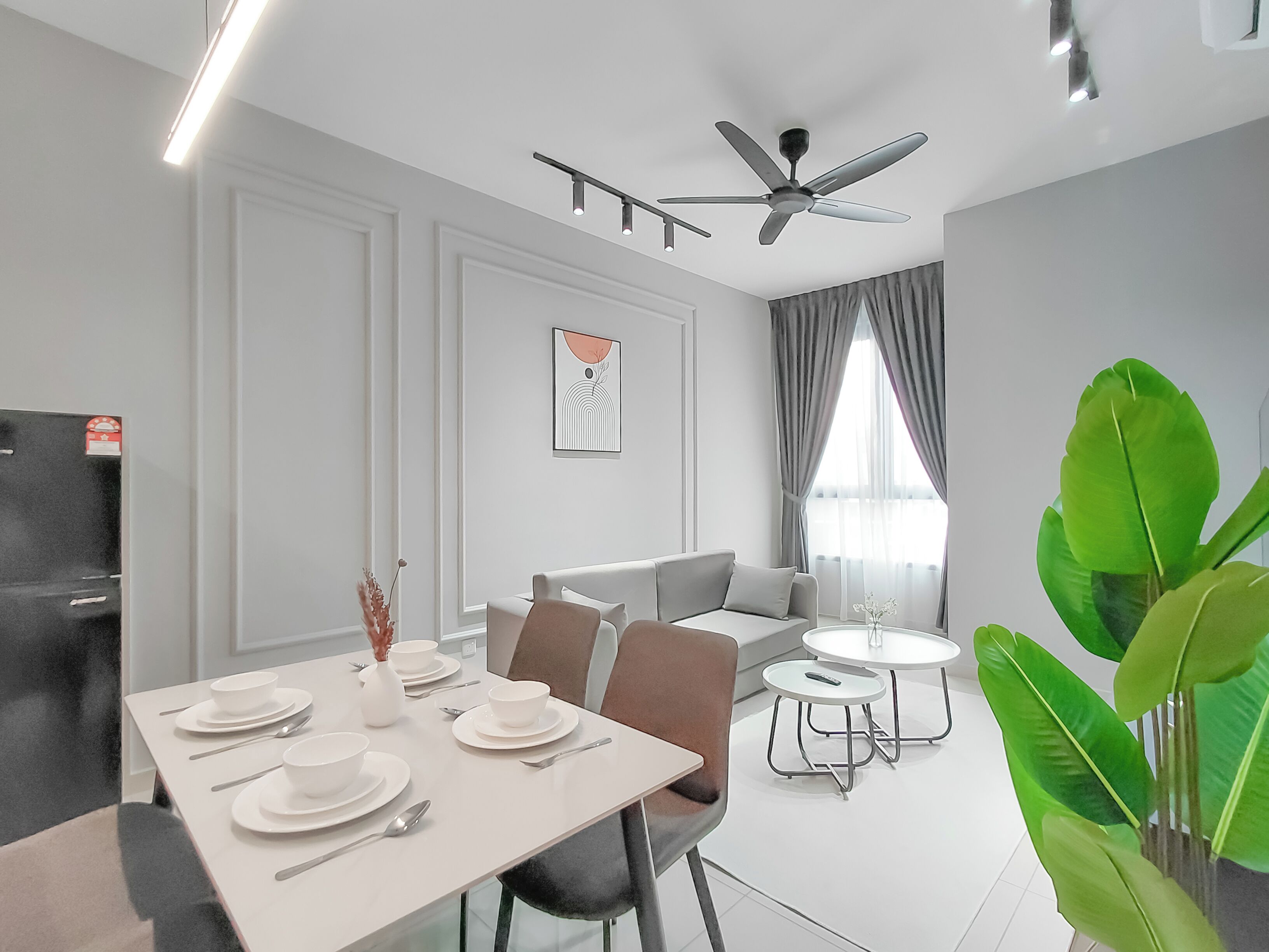 Apartemen, 2 kamar tidur | Tempat makan