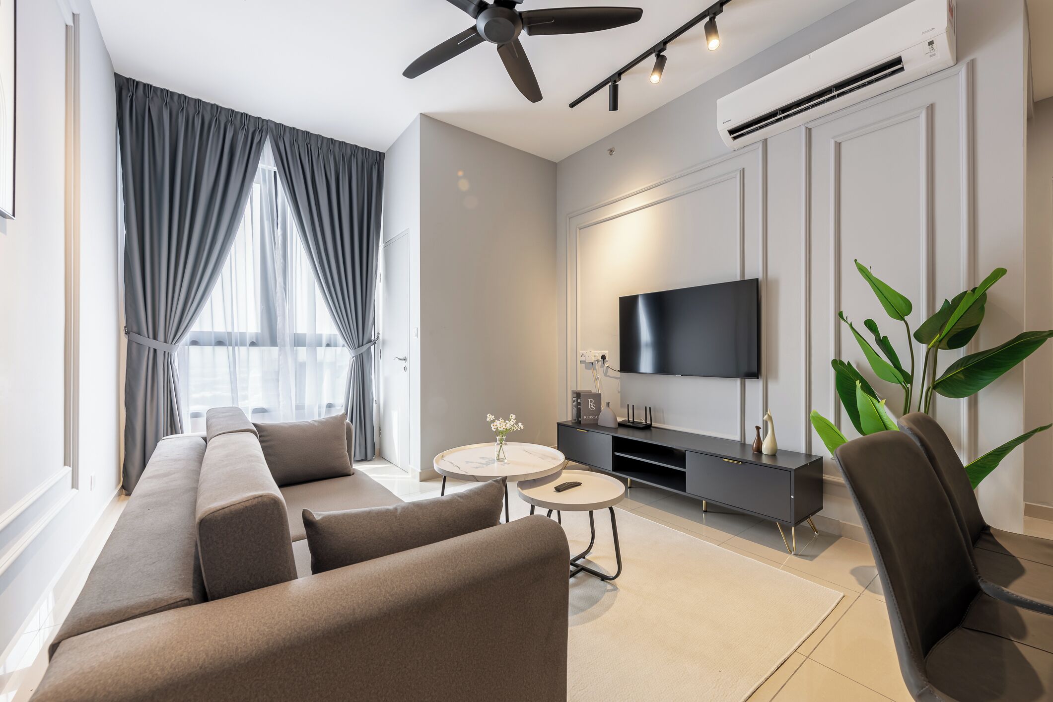 Appartement, 2 chambres | Coin séjour