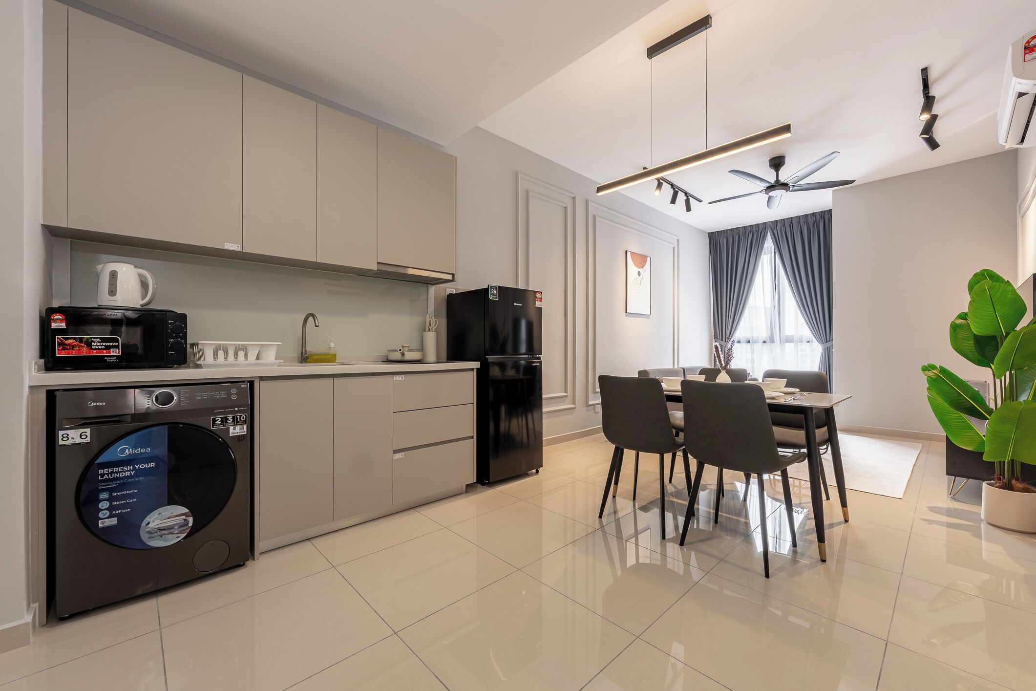Apartemen, 2 kamar tidur | Dapur pribadi | Microwave
