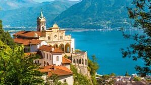 Point of interest - Panoramic Garden Lake View in Locarno Monti, Locarno, Switzerland (Locarno)