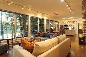 Interior - Silvermere | Award-Winning Lakefront on Silver Lake | Private Dock & Hot Tub (Maple Falls)