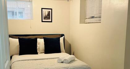 Two luxury bedroom basement .
