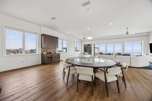 Dining - Luxury 4BR | Rooftop Terrace, Elevator & Ocean Views · American Beach (Fernandina Beach)