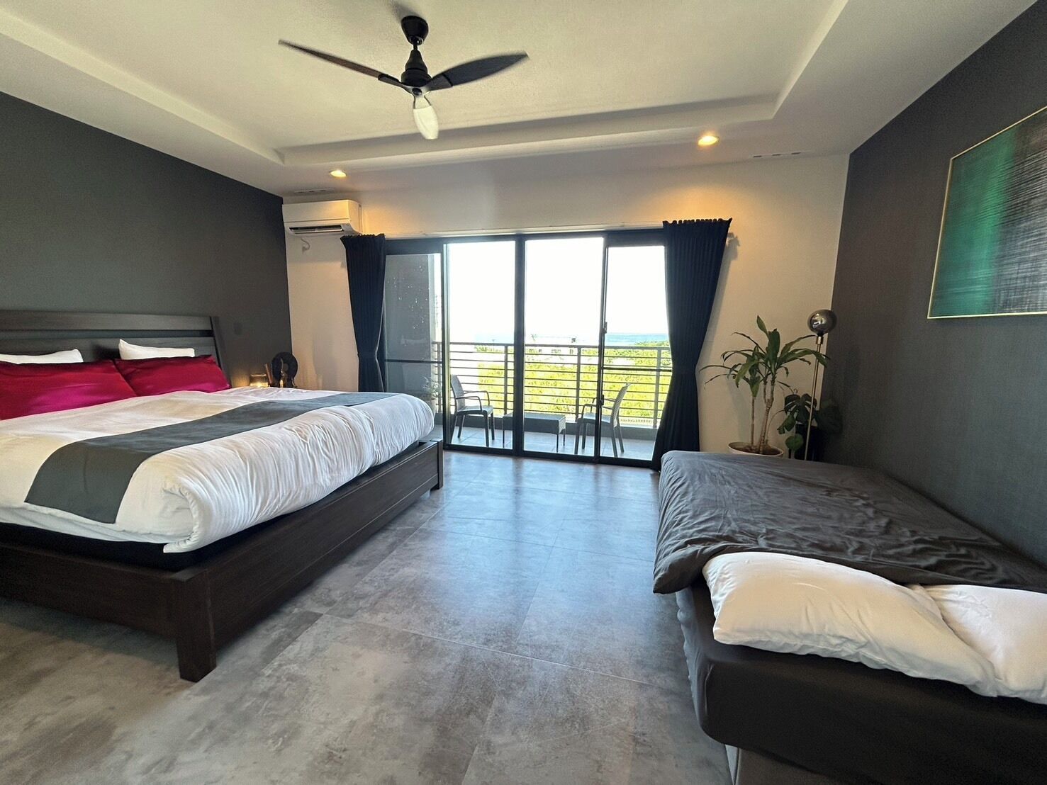 Luxury-Villa, Balkon, Strandblick | Kostenloses WLAN