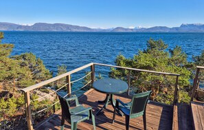 Outdoor dining - 4 bedroom awesome home in Fusa (Fusa)