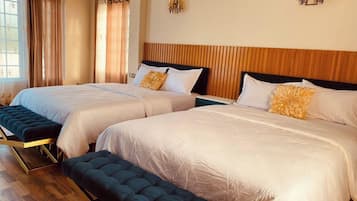 Free WiFi, bed sheets