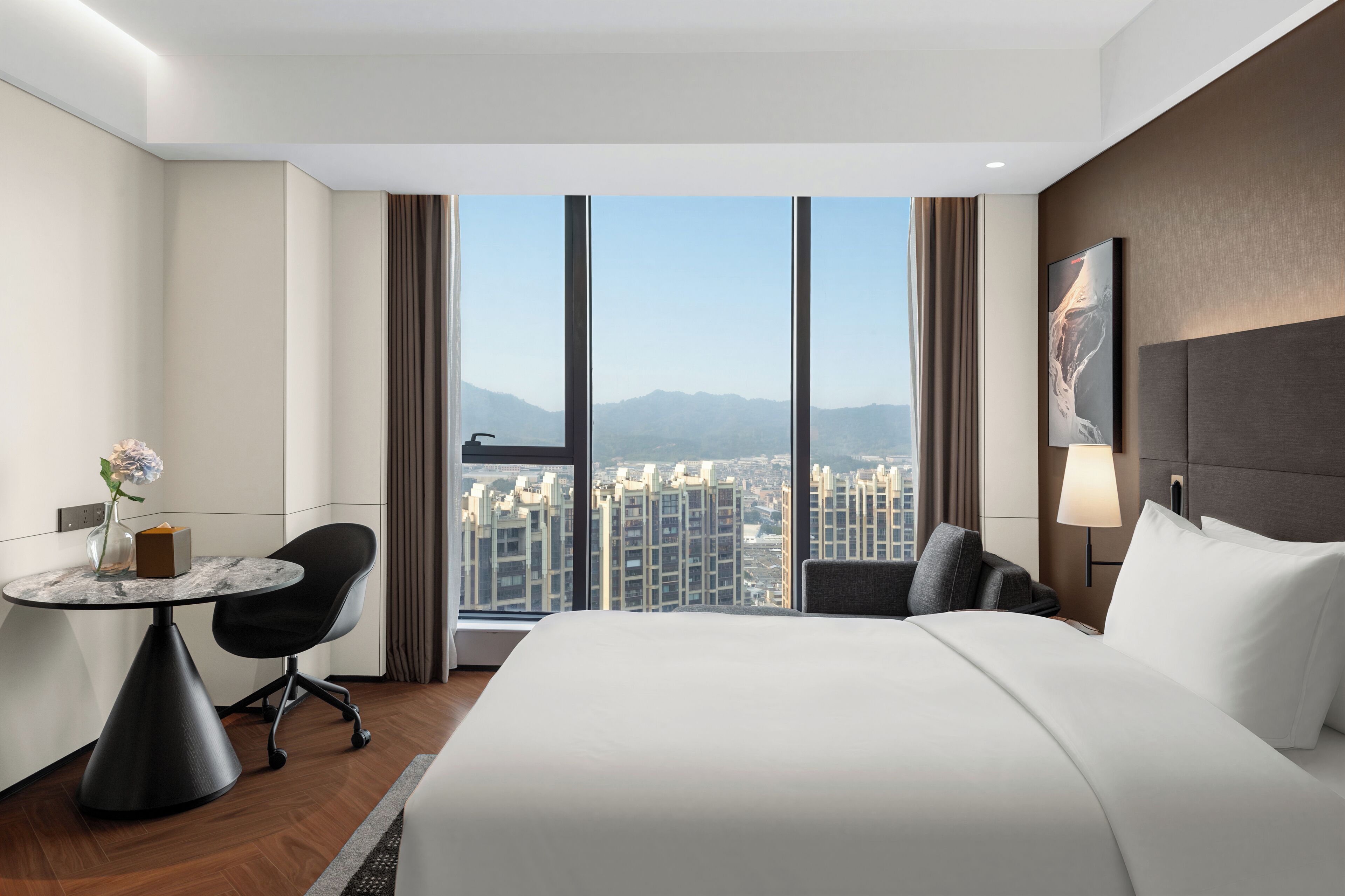 Superior Double Room, River View | Desk, laptop workspace, blackout drapes, iron/ironing board
