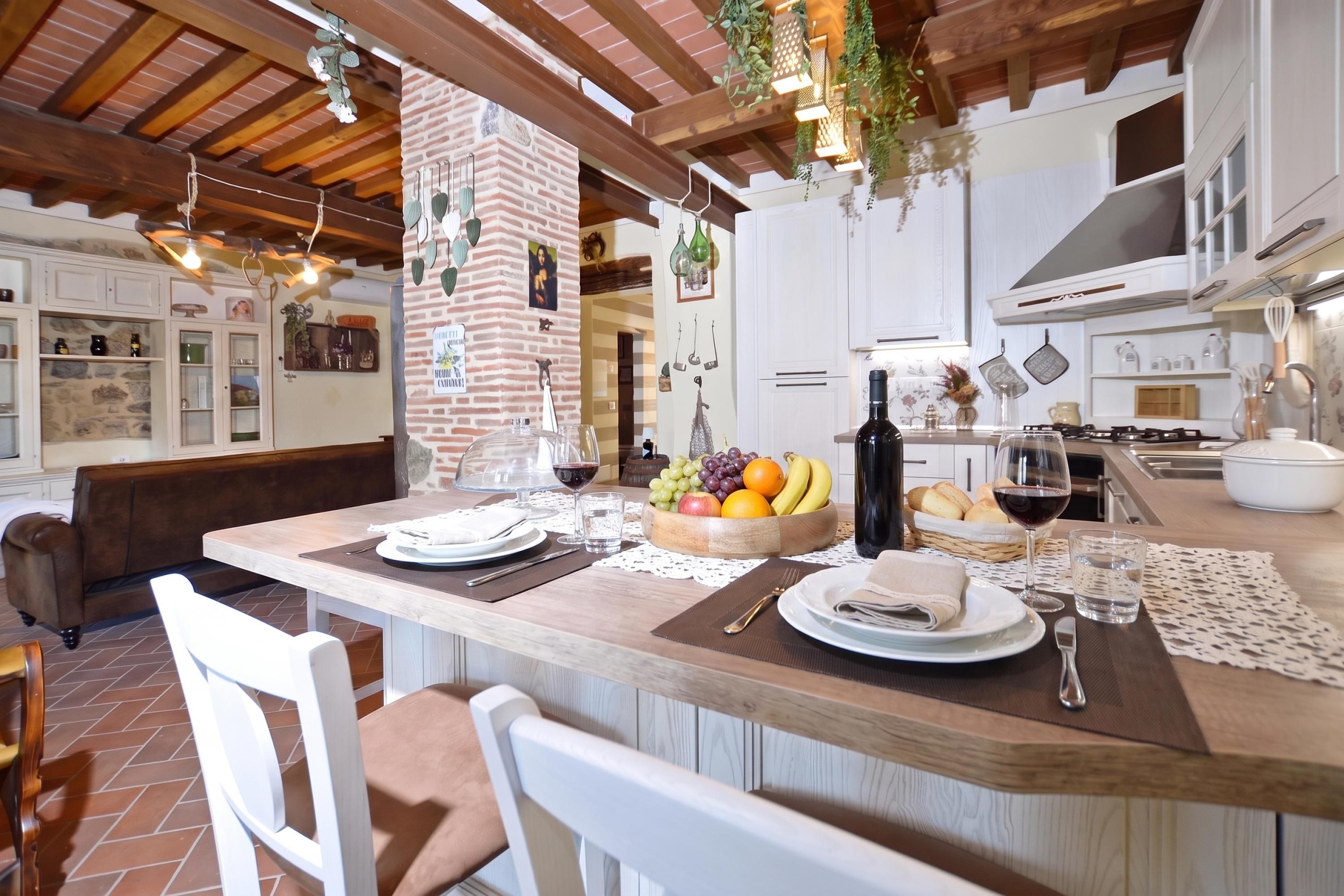 Apartamento familiar, 1 habitación, microondas, junto a la montaña (Dimora Belfiore) | Restauración