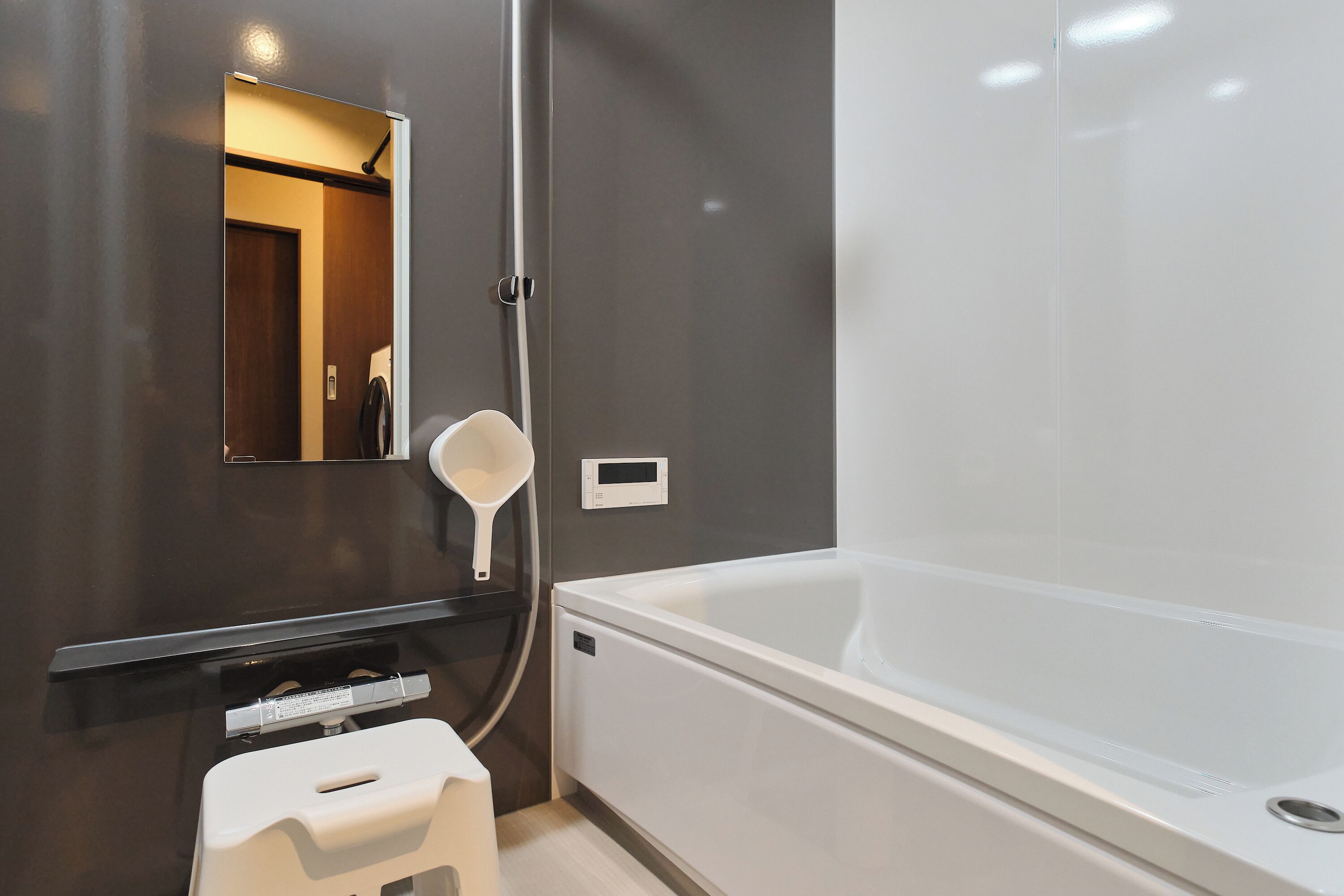 Comfort Condo | Bathroom | Separate tub and shower, free toiletries, hair dryer, slippers