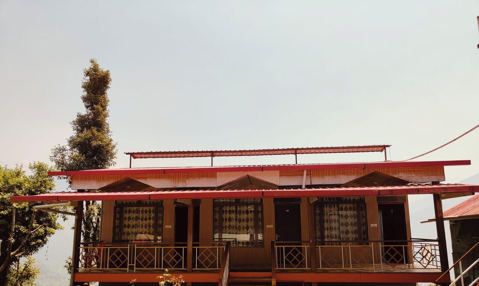 Façade de l’hébergement