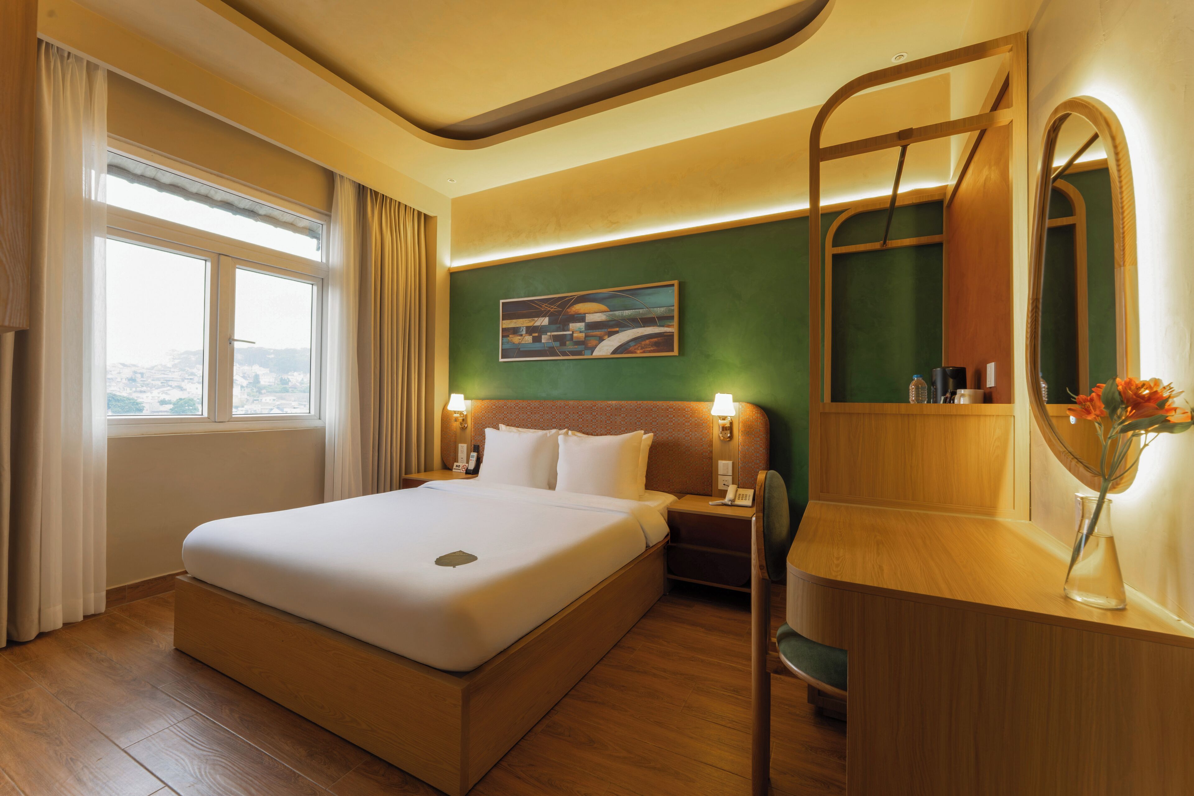 Habitación Deluxe doble, vistas a la ciudad | Vistas a la ciudad