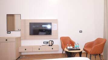 Habitación Deluxe doble | Sábanas de algodón egipcio y ropa de cama de alta calidad