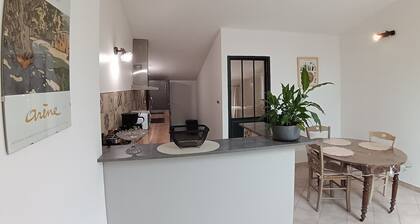 Spacious apartment in mas provençal in the countryside, 2 bedrooms, air conditioning, wifi, parking