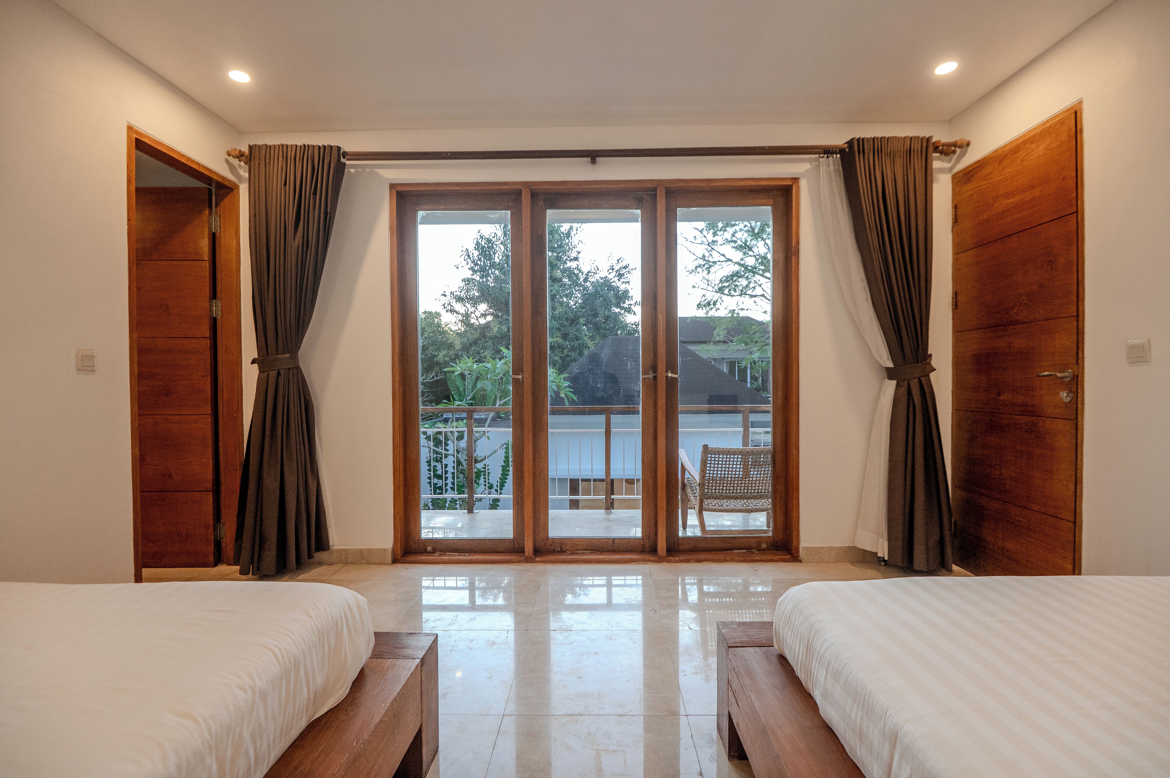 Villa, 3 Schlafzimmer, eigener Pool | Zimmersafe, Verdunkelungsvorhänge, schallisolierte Zimmer
