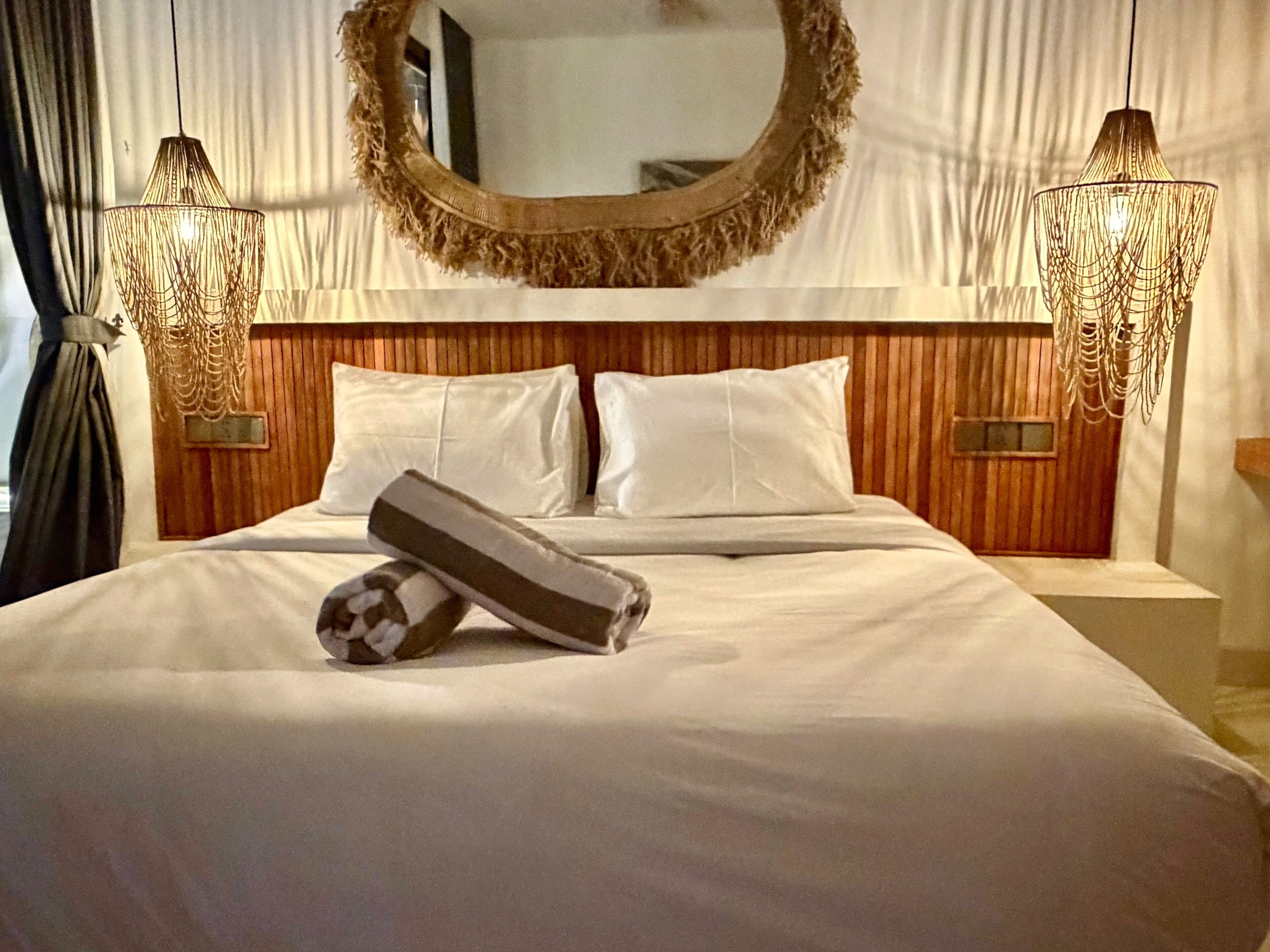 Villa, 3 Bedrooms, Pool View | In-room safe, desk, laptop workspace, iron/ironing board