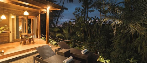 Villa, 1 Schlafzimmer (Riverside Pool Villa) | Terrasse/Patio