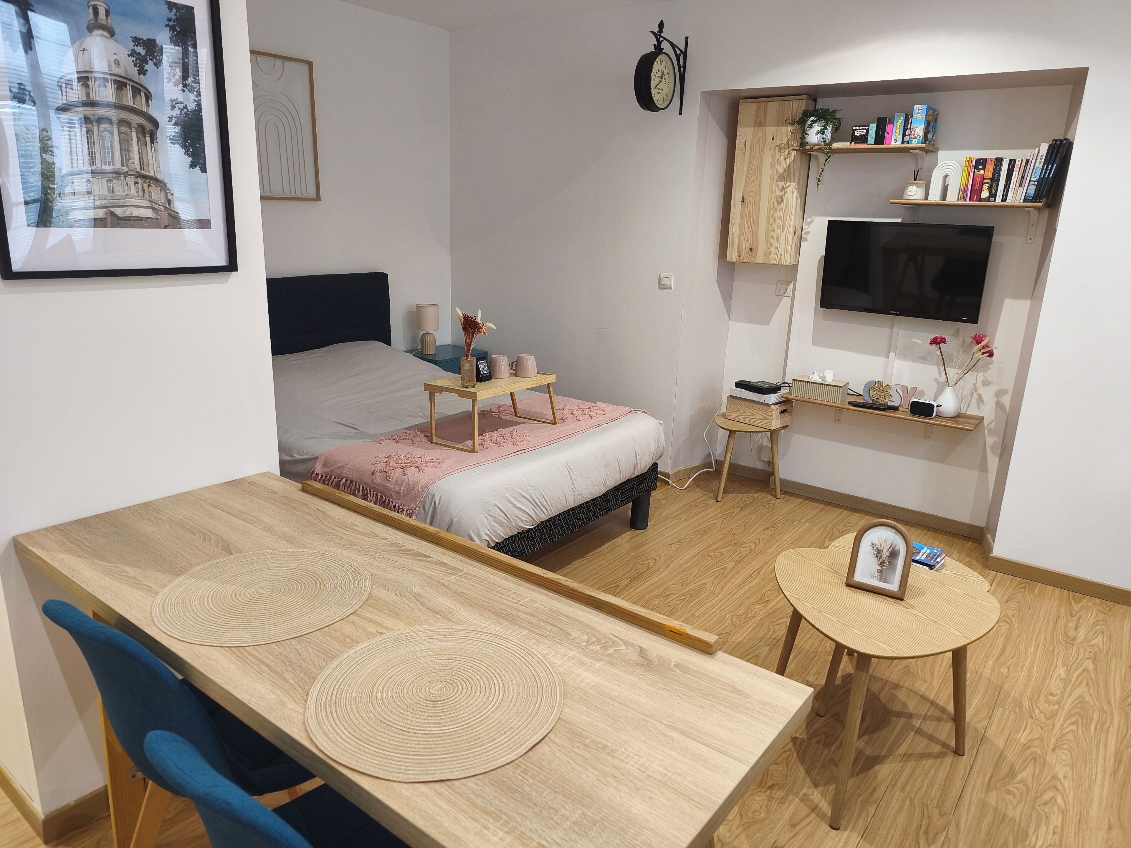 1 bedroom, iron/ironing board, travel crib, free WiFi