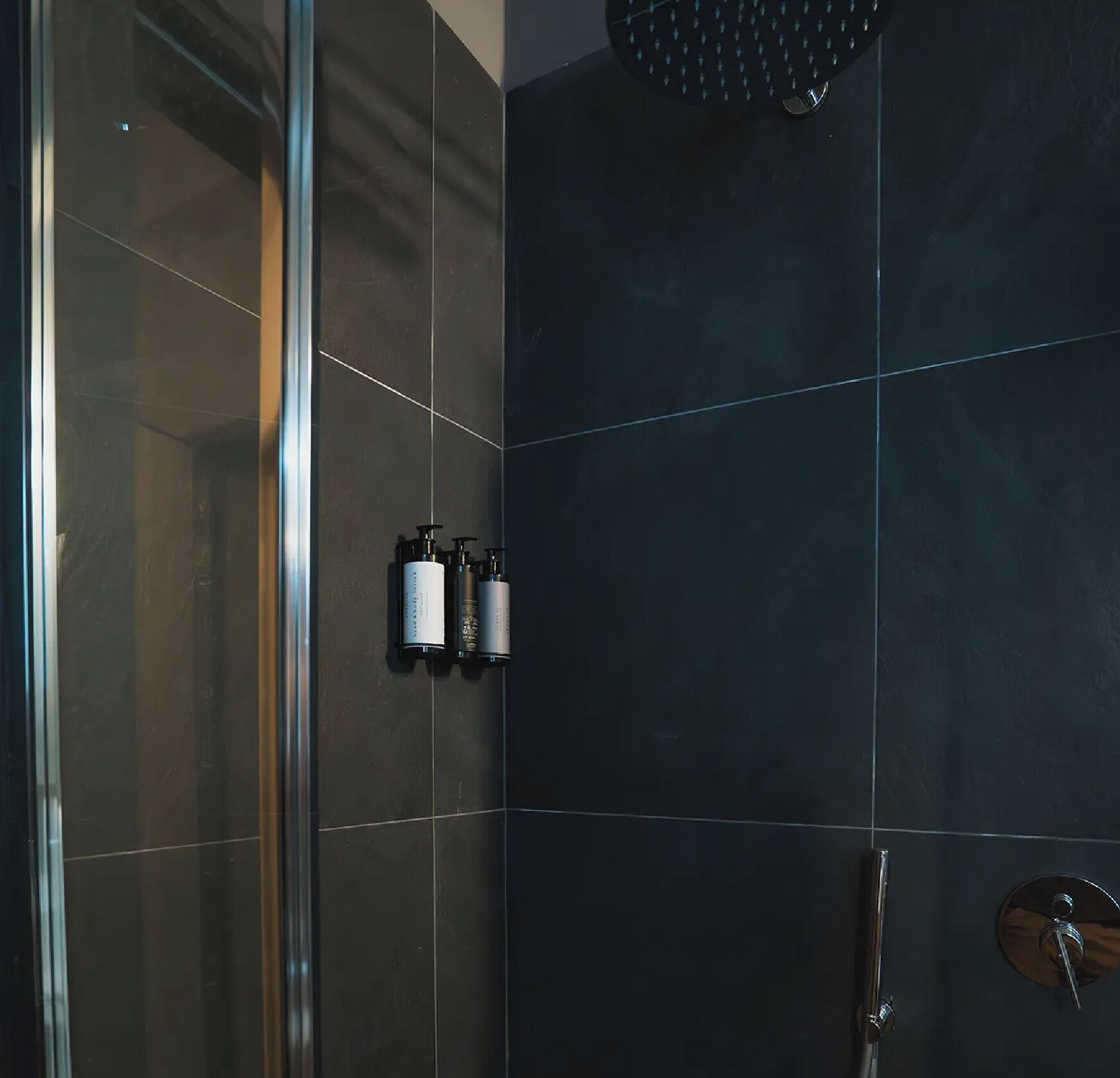 Dusche, Haartrockner, Bidet, Handtücher