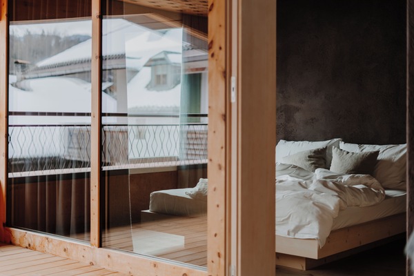 Apartment, Mountain View | Peti besi dalam bilik, kalis bunyi, Wi-fi percuma