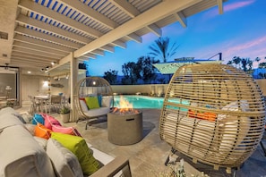 Terrace/patio - Courtside Escape - Country Club Living (Rancho Mirage)