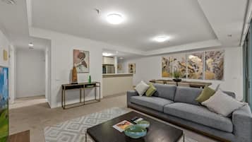 Classic Apartment, 3 Bedrooms, Patio | Living area