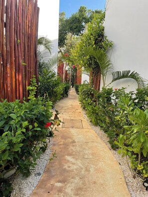 Property grounds - Amazing Akumal townhouse with private plunge pool (Gran Bahía Príncipe)