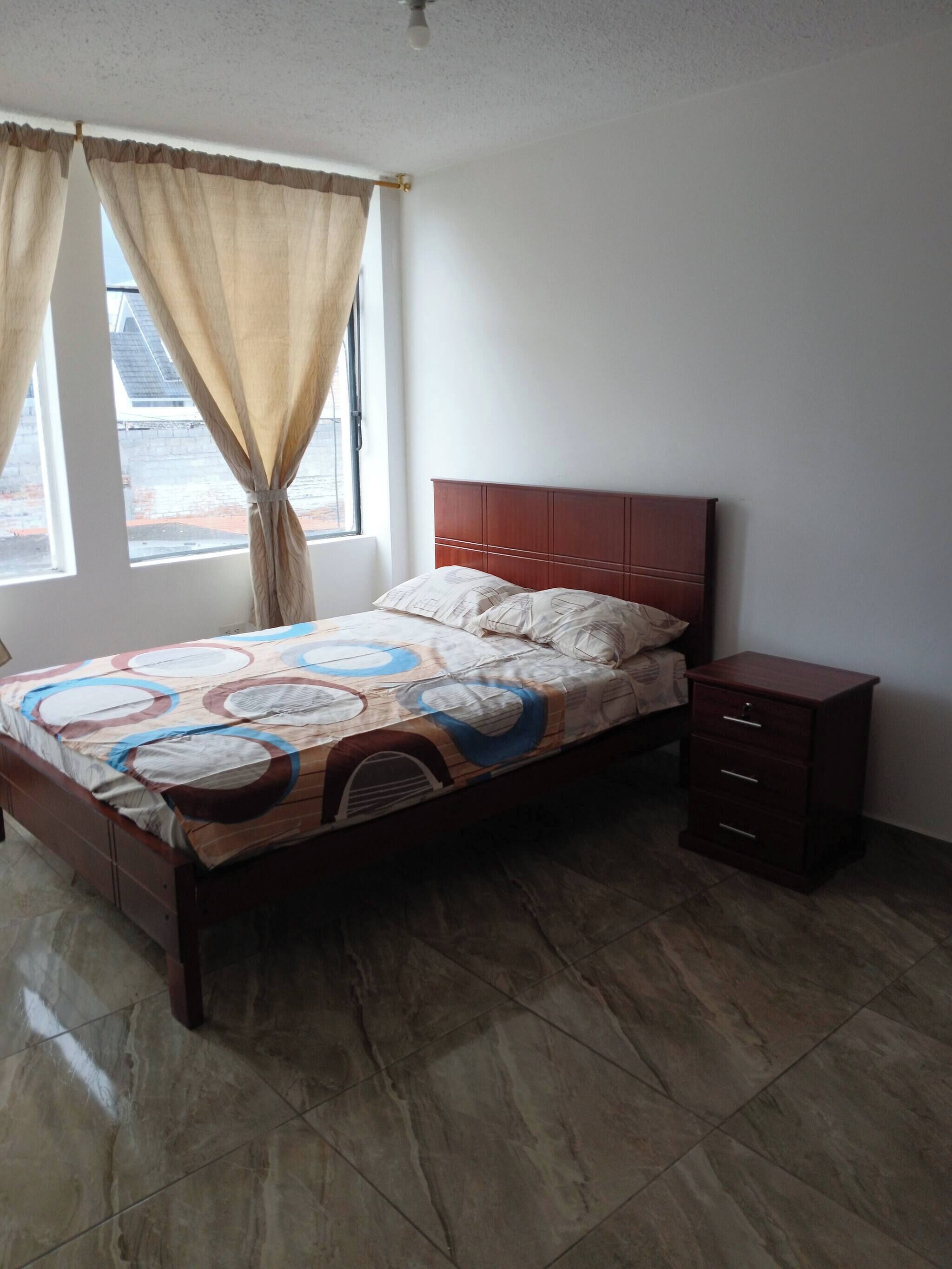 1 bedroom, internet, bed sheets