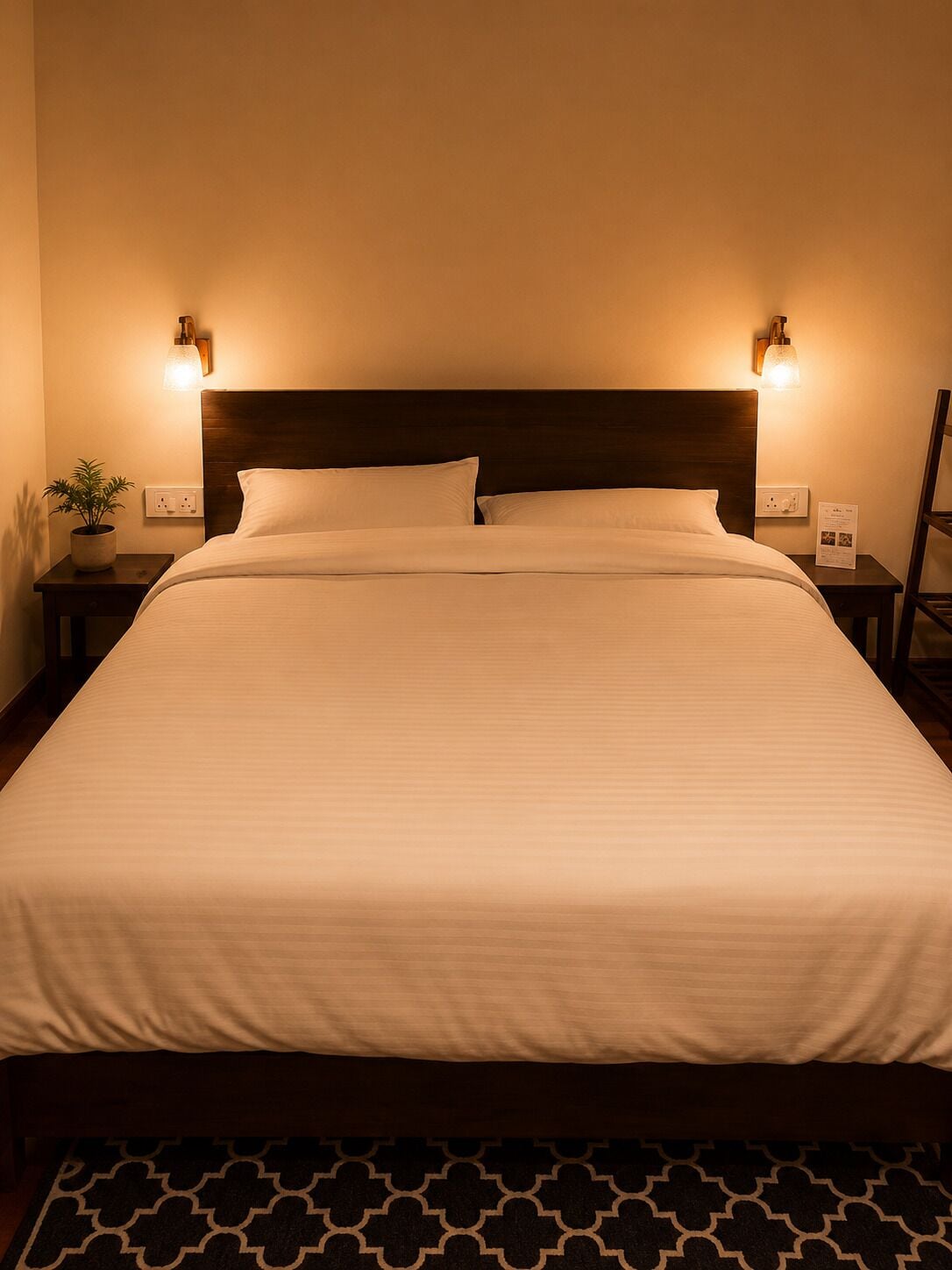 Chambre Confort Double ou avec lits jumeaux, patio, vue colline | Wi-Fi gratuit
