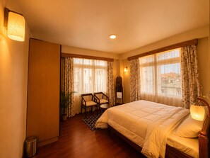 Comfort Double or Twin Room, Patio, Hill View | Free WiFi - House of Jordan (Shillong)